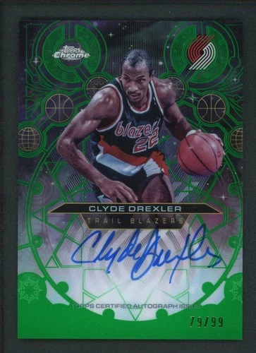 2025 Topps Chrome Clyde Drexler Base (RAW)