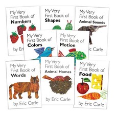 Eric Carle My Very First Board Books with Split Page Puzzle and Vibrant Art  -