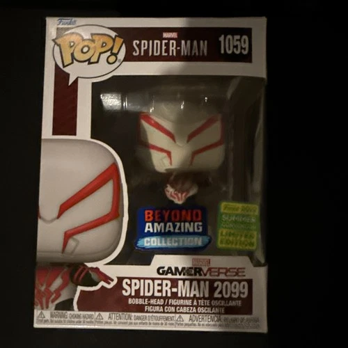 Funko Pop Spider-Man 2099 #1059 Summer Convention Marvel Collectible Figure