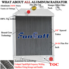 3 Row Radiator For Ford 345c 445c 535 545 4500 5100 5200 5600 6600c D3nn8005sb 3 Row Radiator For Ford 345c 445c 535 545 4500 5100 5200 5600 6600c D3nn8005sb