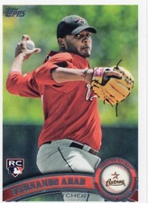 2011 Topps - Fernando Abad #491 (RC)