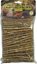 Rawhide 100 Beef Hide Natural Twist Sticks 5 Inches Dog Chews  Treats