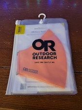 OR Outdoor Research essential face mask Salmon SEALED