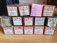 QRS Player Piano Music Word Roll Lot of 14 White Christmas Winter Wonderland