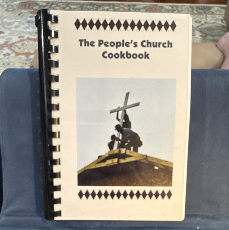 The People’s Church Cookbook Spiral-Bound Cookbook - Original Paper