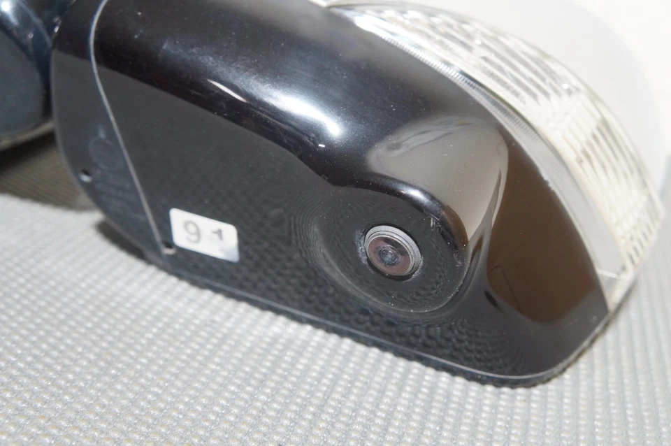 Espejo retrovisor izquierdo Infiniti QX80 2014-2018 lado del conductor punto ciego cámara cromo Foto 4 de 4