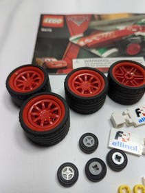 LEGO Cars Ultimate Build Francesco (8678) Replacement Parts & Manual Incomplete