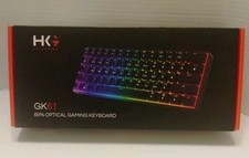 H K Gaming Keyboard GK61 60 Optical Gaming Keyboard New