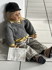 WALTRAUD HANL - Puppenmanufaktur ZAPF - PUPPE NICK - TOP ZUSTAND mit Zertifikat