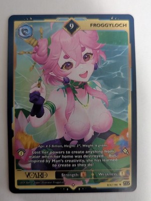 FroggyLoch PL9 (Regular) 014/190, 1st Edition, Rising Stars, VCard
