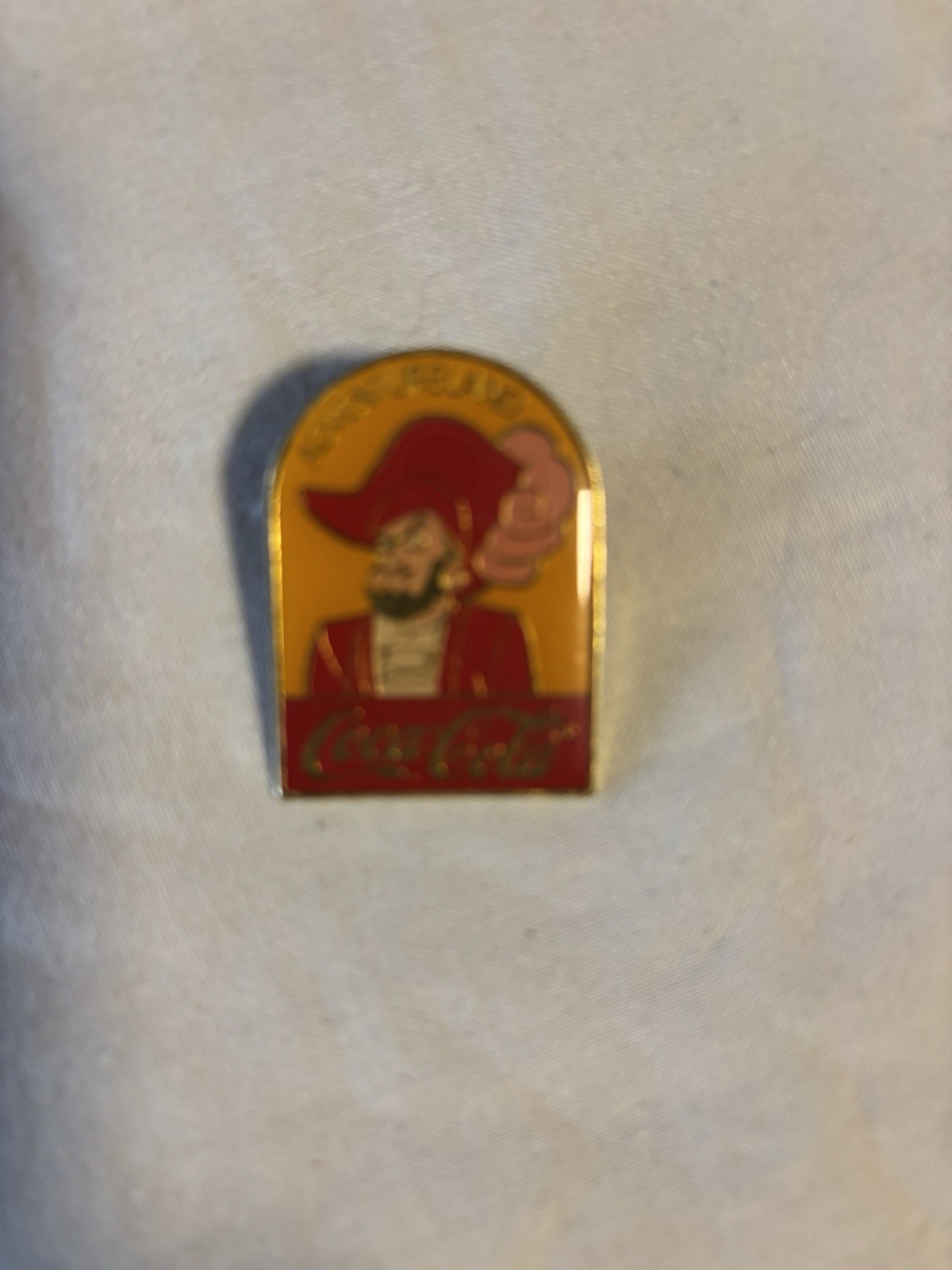 Vintage Disney Coca Cola Pin Adventureland