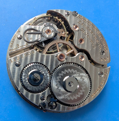 VINTAGE 16 SIZE 21 JEWEL HAMILTON GRADE 992 MODEL 2 POCKET WATCH PARTS