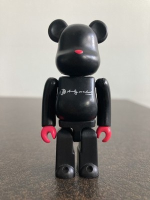 BEARBRICK 100% ANDY WARHOL VINYL TOY FIGURE MEDICOM DESIGNER CON EXCLUSIVE 2018