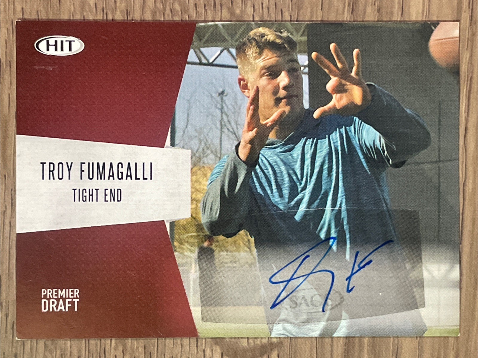 2018 Sage Hit Auto #46 Troy Fumagalli