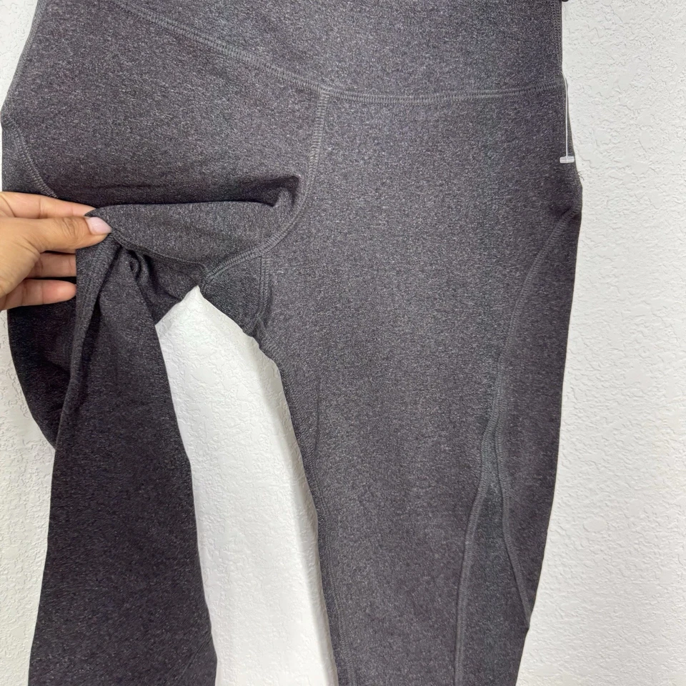 Kos USA Gray Stretch Crop Leggings Womens Size S Casual Capris Gym Yoga New - Image 3 of 4