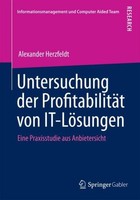 Untersuchung Der ProfitabilitäT Von It-LöSungen Alexander Herzfeldt
