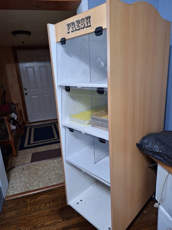 Bread, pastry display cabinet for restaurants (pickup only)