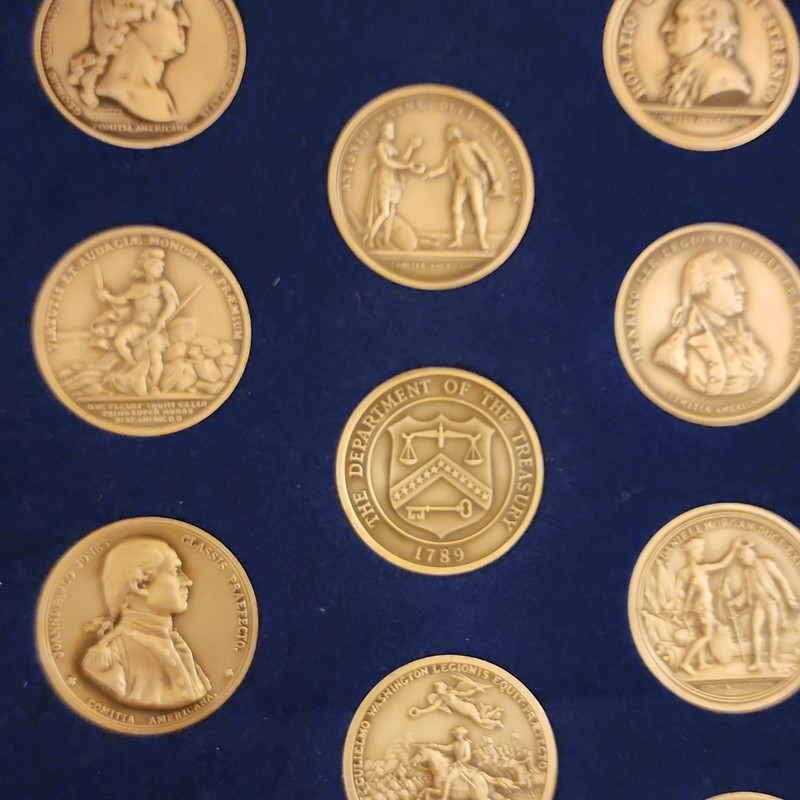 U.S. Mint America’s First Medals Battle of the American Revolution Medal Set