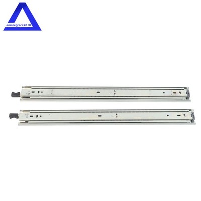 1 Pair With Lock Heavy Duty Drawer Slides 20 Inch 150 Lbs Extension Rails Rail