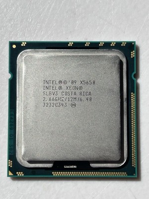 Intel Xeon X5650 2.66GHz 6.4GT/s 6 Cores 12MB CPU Processor