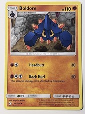 Boldore 70/149 - Sun & Moon - Uncommon - Pokemon Card TCG