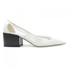 PRADA 1I741N Pumps EU34.5 US4 White