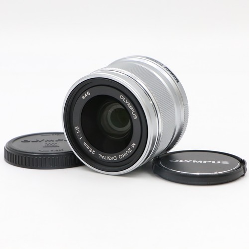Olympus M.Zuiko 25mm f/1.8 Silver Lens [Mint]