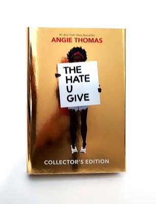 The Hate U Give Collector s Edition HC Angie Thomas Hardcover Used Like New