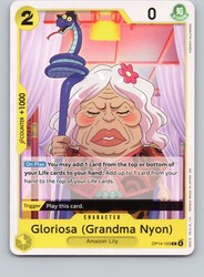 Gloriosa (Grandma Nyon) OP14-103 Common The Azure Sea's Seven One Piece TCG