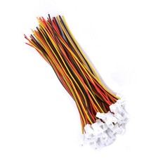 20 Sets Pack Micro JST 1.25MM 3 Pin Male Female Connector Plug With Wires
