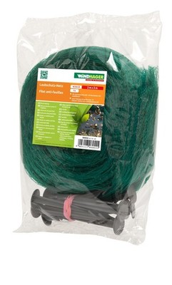 Windhager Gartennetz Abdecknetz Laubschutznetz Teichnetz 4x3 m mit Netzhaltern