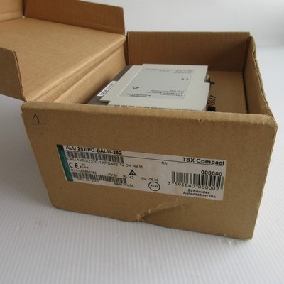 NEW GROUPE SCHNEIDER CPU MODULE 12.0K RAM TSX COMPACT ALU 252  PC-BALU-252
