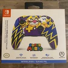 PowerA Enhanced Wireless Controller  Nintendo Switch Wario Brand New Official