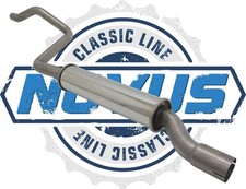 Novus „Classic Line“ Edelstahl-Vorschalldämpfer für VW Golf I Cabrio 155