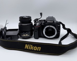 Nikon D D5300 24.2MP Digital SLR Camera -  AF-S DX VR II 18-55mm Lens + Charger