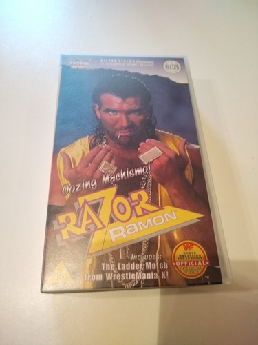Wwf Machismo Razor Ramon Wwf VHS Razor Ramon Oosing Machismo Silver Vision Rar Wrestling ...