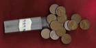 Roll of 50 Lincoln Wheat Pennies 1954 P VF to EF+ Discount  Shipping