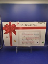 10.1" Digital Calendar Model ZN-DP1002C Color White Mountable Open Box New