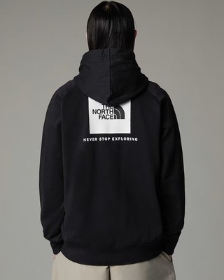  Kapuzen Hoodie HERREN The North Face Raglan Box Nse Hoodie Schwarz Pullover 
