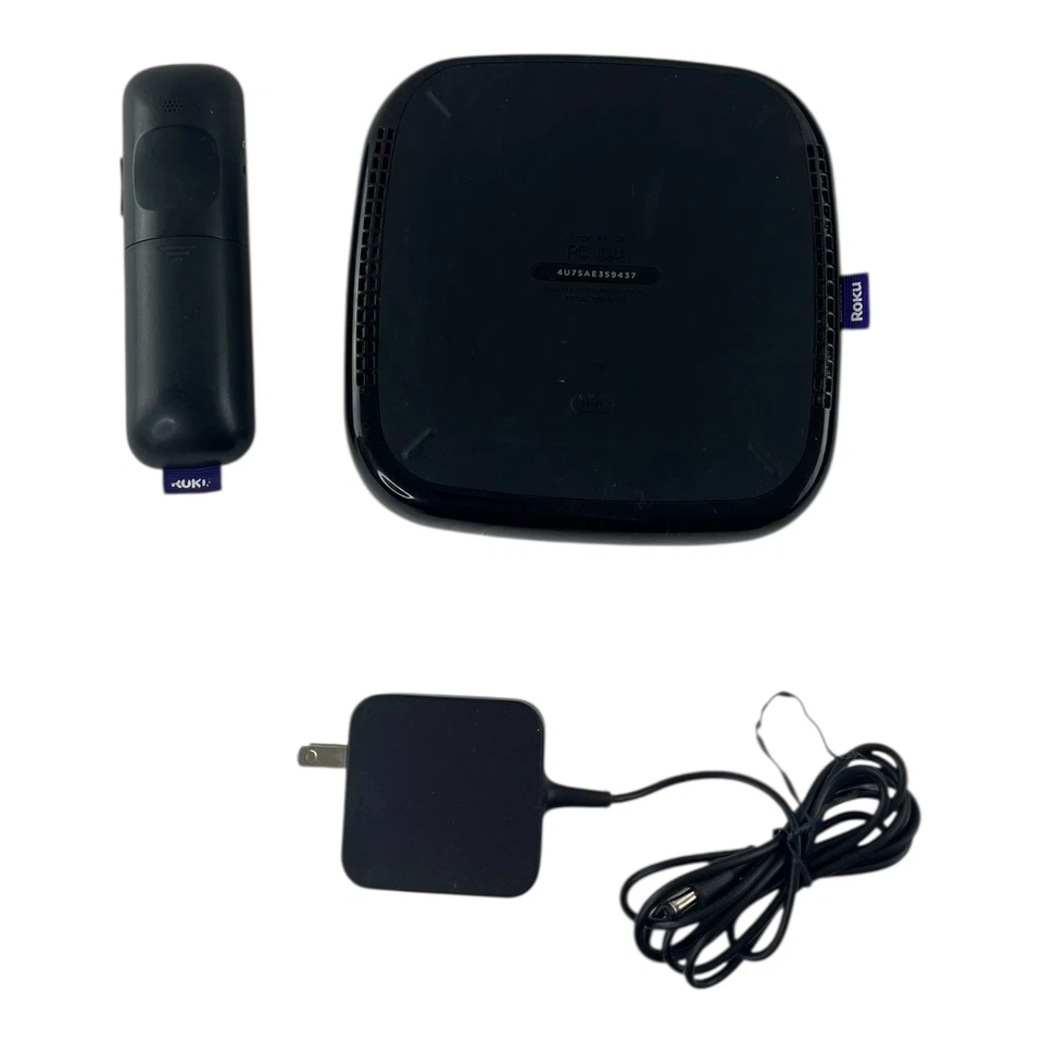 Roku 4 (4th Generation) Media Streamer Tested Model 4400X with Remote Black - Image 4 of 4