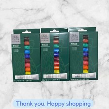 FOR 3 Winsor  Newton Winton Oil Color Paint Set,10x12ml -  0.4 Fl Oz NEW SHIP