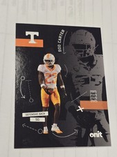 Boo Carter 2025 Onit Silhouette Insert Card #SIL-2 Tennessee Volunteers 
