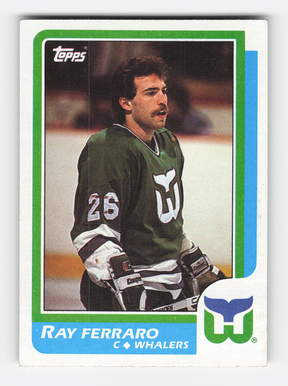 1986-87 Topps #160 Ray Ferraro RC Excellent