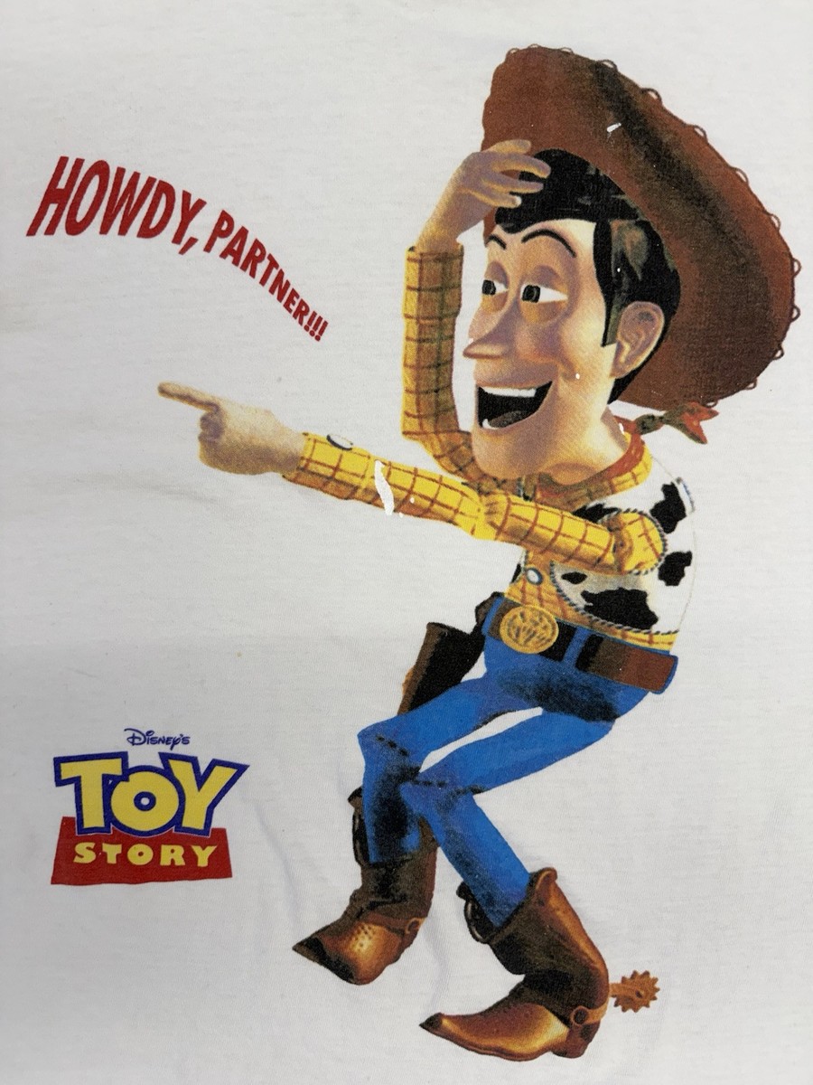 90s Vintage Disney Stanley Desantis Toy Story Woody Solo Tee 90s Vintage Disney Stanley Desantis Toy Story Woody Solo Tee