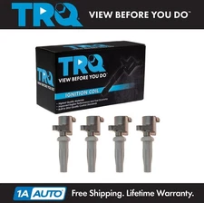 TRQ Ignition Coil SET of 4 for 09-22 Escape Fusion Mariner Tribute Milan Transit