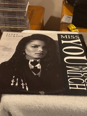 Janet Jackson - Miss You Much - 12'' Vinyl Single - GOOD CONDITION WITH DUST SLEE