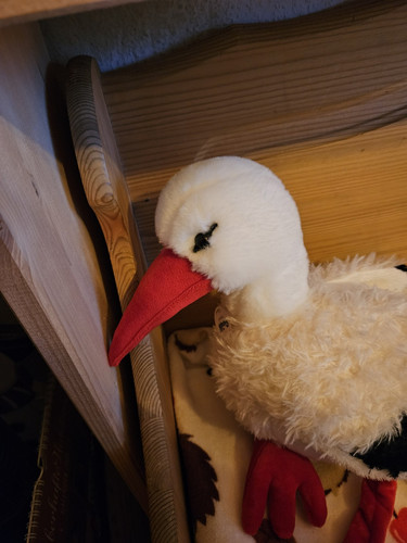 Steiff Storch Schlenker Wie Neu Siehe Bilder - Bild 1 von 5
