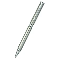 Cesare Emiliano 925 Sterling Silver Press Cap Ballpoint Pen