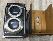 Kodak Reflex TLR Camera Untested as is For Parts