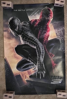 Spider-Man 3 2007 Double-Sided Movie Poster 26.5x39.5 Maguire Dunst Grace Rolled